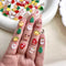 10Pcs Christmas Cartoon Nails Decoration Santa Claus,Elk,Bell,Tree Resin Nail Charms Cute Jewelry Part Decoration Accessories