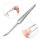 1Pc Multifunction Stainless Steel Nail Art Shaping Tweezers Cross Nail Clip Nail Art Tool Professional New Manicure Tools Uñas