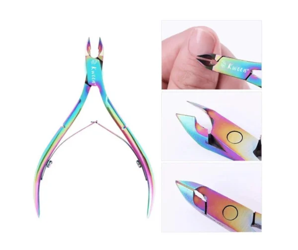 Nailcrafts Professional Nail Tools Including Acrylic Gel False Nail Cutter, Nail Clipper, Cuticle Pusher and Ingrow Nail - Image 4