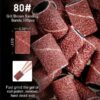 100PCS Nail Art Sanding Bands for Manicure & Pedicure Durable Nail Drill Sanding Bands for Salon and Home Use. - Image 5
