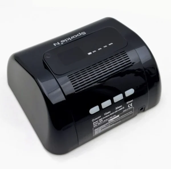 SPARKLE N New Digital Cordless Rechargable Professional High-Performance LED Gel Lamp build in power Battery - Image 3