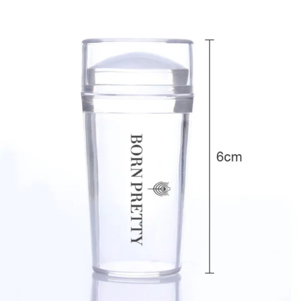 Born Pretty Jelly stamper Transparent Silicone Nail Art Jelly Stamper For French Nail And Best Stamping Prints - Image 5