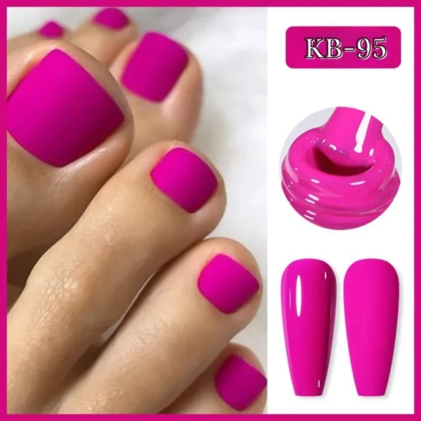 Nailcrafts Shocking Pink 12ml Gel Nail Polish Nail Art Color & Party Series Nail Gel Colorful Soak Off UV Gel Varnish All for Nails And Manicure - Image 5