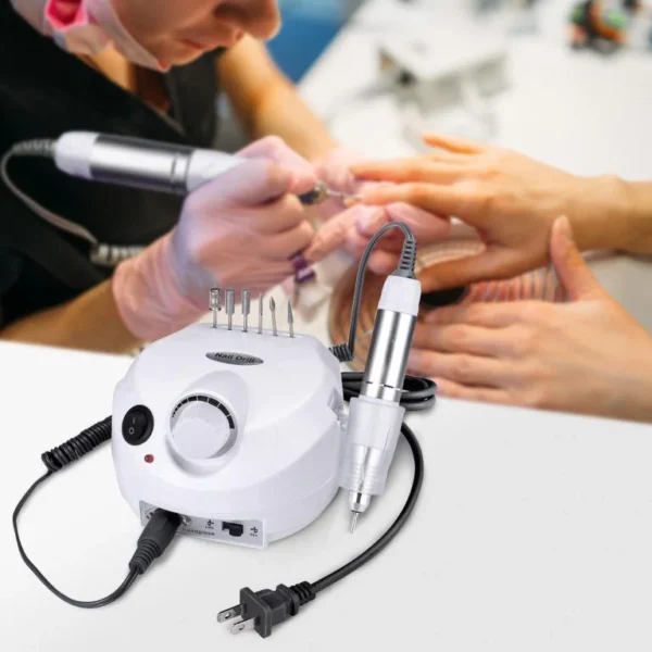 Professional Electric Nail Drill 30000RPM Manicure Machine Attachment Manicure Pedicure Nail File Tools Drill Polish Bits Tools Set nail art kit nail art kit for girls machine - Image 2