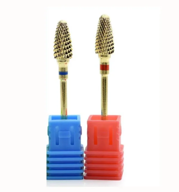 Nail Drill Machine Tool Bullet-shaped Alloy Nail Drill Bits Milling Cutters Manicure Pedicure Nail Art Drill Tools - Image 4