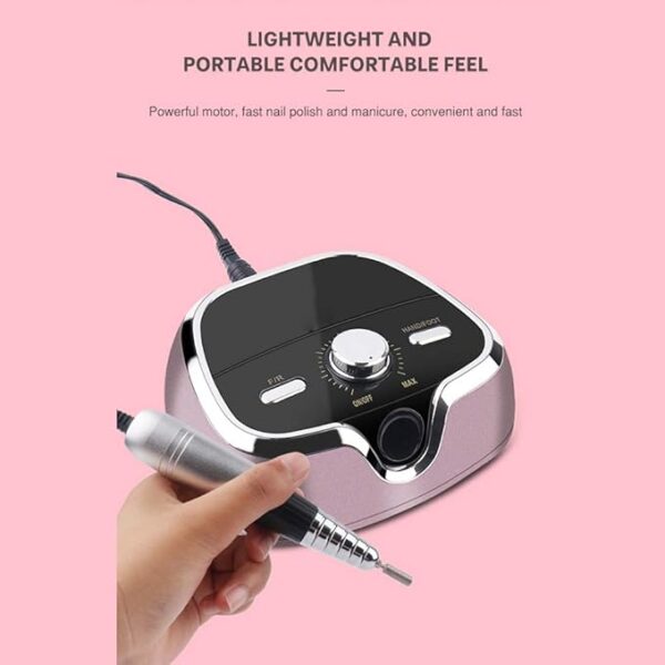 Electric Nail Drill Machine Professional Manicure Nail Drill For Salon Or Home Use. - Image 7