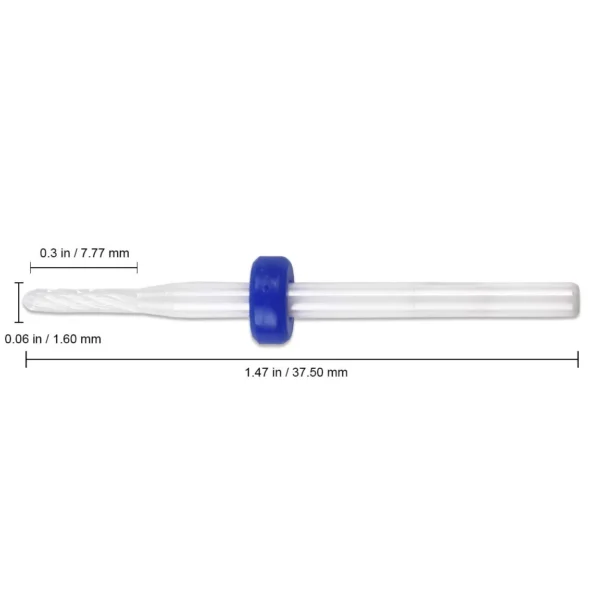 Ceramic Cuticle Nail Drill Bits 3/32 Inch (Fine/Medium Grit) Electric Acrylic Nails File Bit for Manicure Pedicure - Image 5