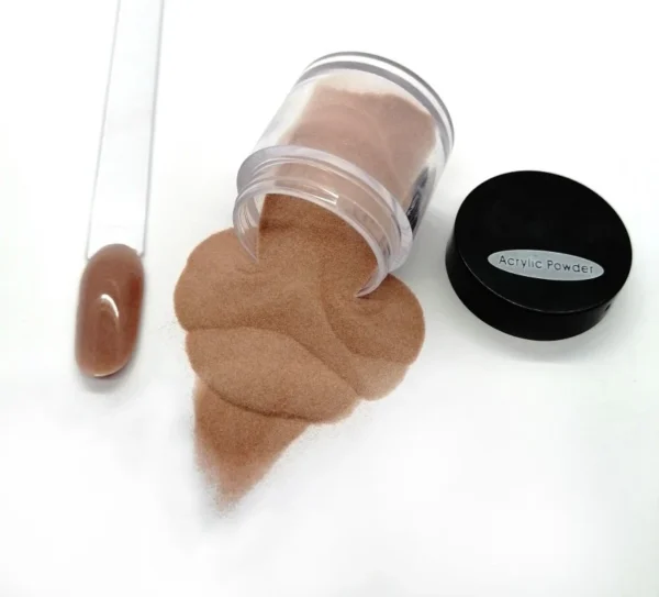 Nailcrafts Acrylic Powder Coffee Color For Nail Extension And Decoration Perfectly Fine Acrylic Powder