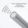 Steel Rod Cat Eye Magnet for Nails Design Cat Eye Magnetic Gel Nail Polish Magnet Wand Double-Head Nail Art Magnets Stick Nail Art Tools for DIY Home, Salon - Image 2