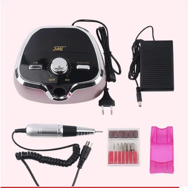 Electric Nail Drill Machine Professional Manicure Nail Drill For Salon Or Home Use.