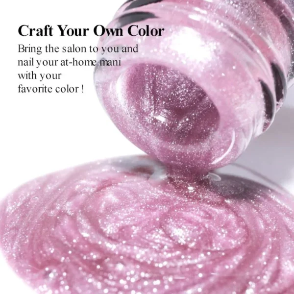 Nailcrafts Jelly Pink Cat Eyes Gel Polish Galaxy Soak off Cat Eye Gel Polish Magnetic for Nail Art Manicure Salon DIY at Home - Image 2