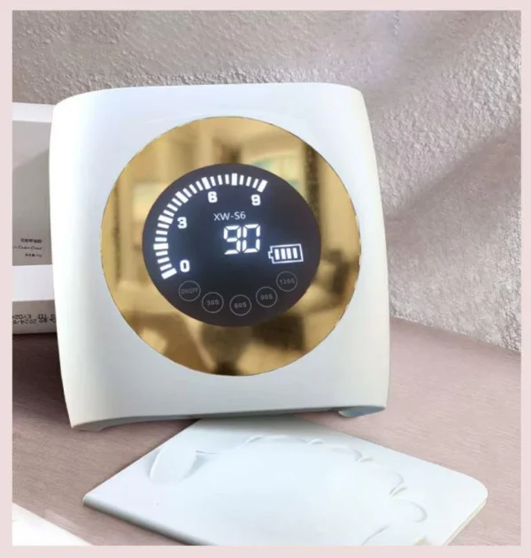 168W UV LED Nail Dryer Professional Nail Art Tools with Automatic Sensor with 4 Timer Settings 168W curing lamp 42 LED - Image 5