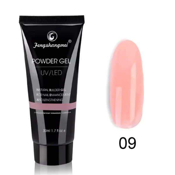 Fengshangmei 30g Builder Acrylic Gel Nail Art Design UV Gel Varnish Constructor Quick Building Camouflage Poly nail extension Gel - Image 7