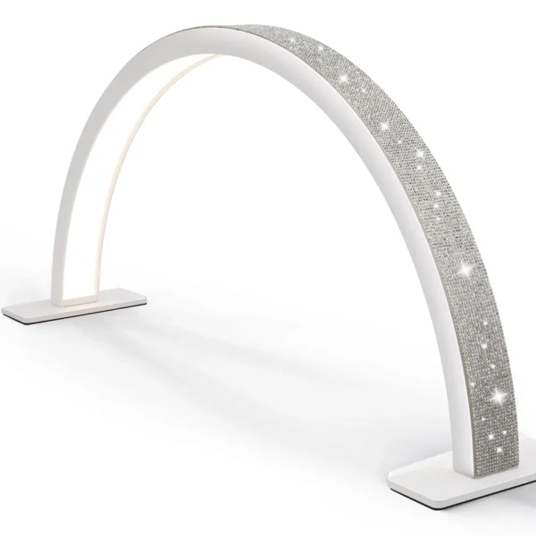25W Half Moon LED Table Lamp, Nail Art Light Lamp For In Home Manicures and Salon Use.