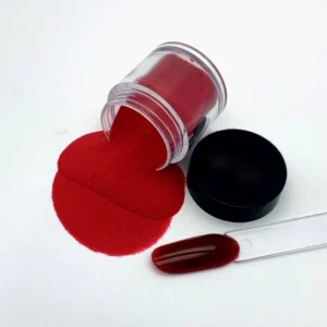 Nailcrafts Acrylic Powder Red Glitter Nail Dust Professional Glitter Acrylic Nail Dust for Extend/Sculpture/Build Nail Powder