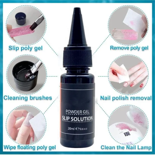 Nailcrafts Slip Solution Poly Extension Gel Nails Liquid Slip Solution for Poly Gel For Manicure