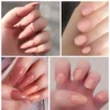Nailcrafts USA Professional Nude Peach Acrylic Powder for Nail Art, Fine Quality Polymer EMA Powder For Extensions, Dipping, and Manicure - Image 3
