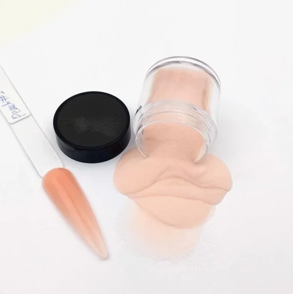 Nailcrafts USA Cover Peach Nail Acrylic Powder Quick Extension Professional Pigment Supplies Fine Powder Nail Art Decorations Ideal For French Nail Art, Create Nail Art - Image 6