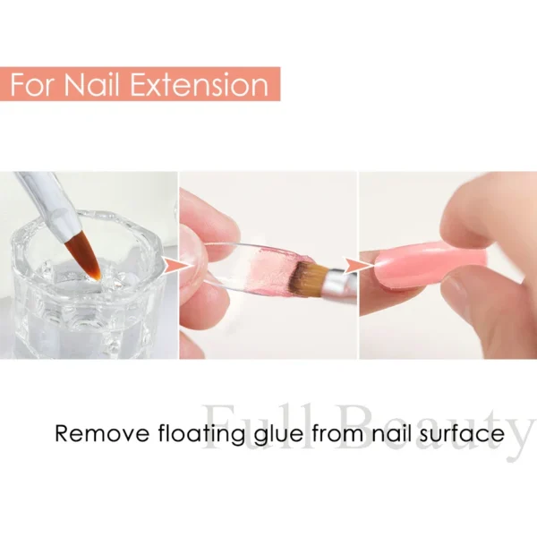 120ml Mixcoco Cleanser Plus Nail Liquid Remove Excess Polish Gel Enhance Shine For Acrylic Extension Tools Cleanser Plus - Image 3