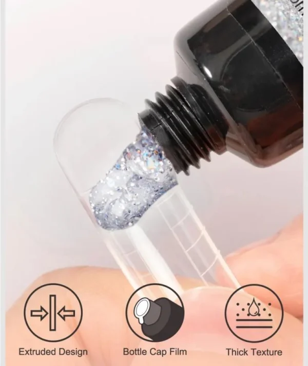 30ml Nail Polygel Extension Gel Kit Shinny Glitter Art Polymer Gel Polish Tools Finger Extension Solution Acrylic Gel Polish - Image 5