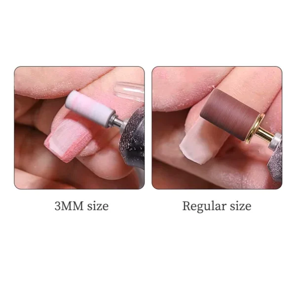 50pcs 3mm Small Nail Polish Brands Nail Drill Bits Manicure Pedicure Drills Polish Removal Pedicure Tools - Image 3
