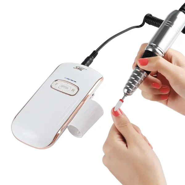 SML M11 Rechargeable Manicure Pedicure Nail Drill High Quality Nail Drill Machine With 6 Replacement Drill Bits - Image 6