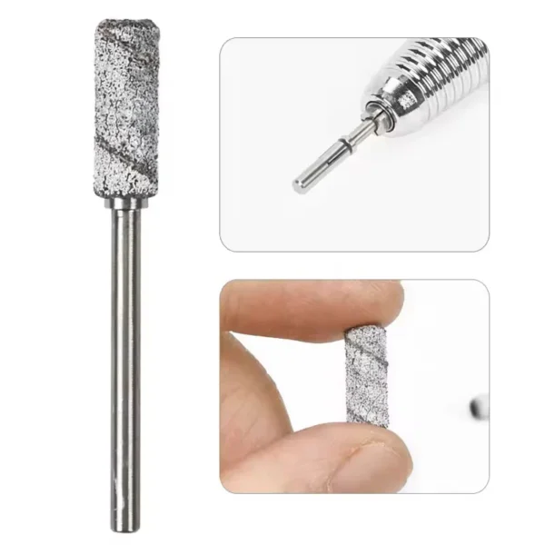 50pcs 3mm Small Nail Polish Brands Nail Drill Bits Manicure Pedicure Drills Polish Removal Pedicure Tools - Image 5