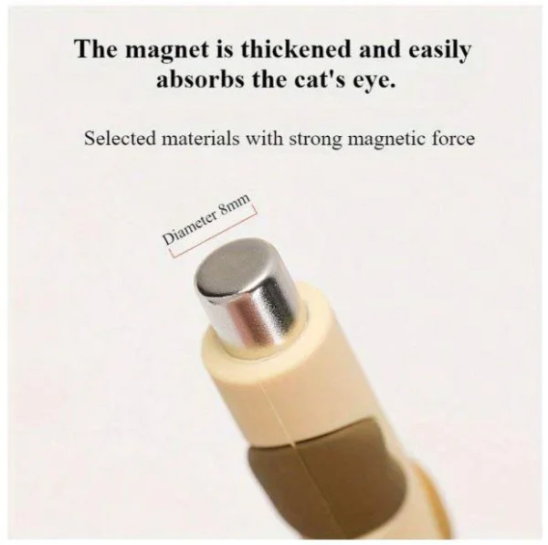 Strong Cat Claw Handle Magnet Strip Cat Eyes Magnet For Nail Gel Polish 3d Line Strip Effect Multi-Function Magnet Pen Tool - Image 2