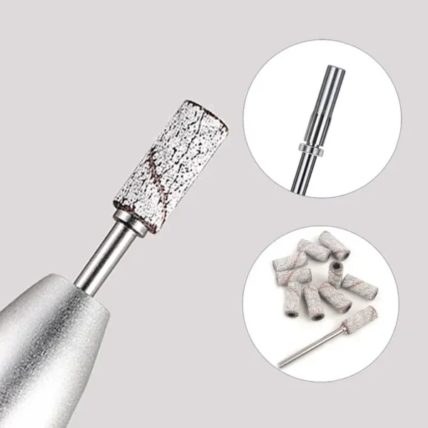 50pcs 3mm Small Nail Polish Brands Nail Drill Bits Manicure Pedicure Drills Polish Removal Pedicure Tools - Image 2