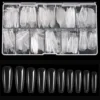 High Quality Coffin Fake Nail Tips - 600PCS Long Coffin Shaped Clear Acrylic Nails Full Cover Press on Nails for DIY Nail Art, 10 Sizes