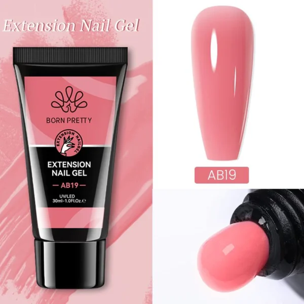 Born Pretty Poly Nail Gel Builder 30G Nail Extension Gel Enhancement Nail Thickening Acrylic Extension Nail Polish Gel