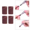 100PCS Nail Art Sanding Bands for Manicure & Pedicure Durable Nail Drill Sanding Bands for Salon and Home Use. - Image 4