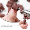 100PCS Nail Art Sanding Bands for Manicure & Pedicure Durable Nail Drill Sanding Bands for Salon and Home Use. - Image 3