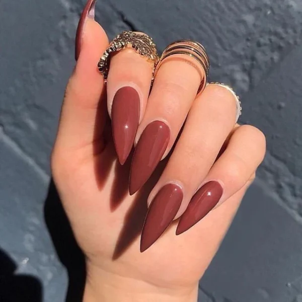 Rosy Brown Acrylic Powder For Nail Extension And Carving Perfectly Fine Acrylic Powder - Image 4