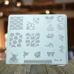 Professional Nail Art Stamping Plates Stainless Steel Nail Art Stamping Plates for Artistic and Stylish Nails