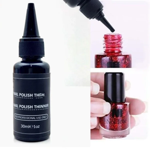 Nailcrafts Nail Lacquer Polish Restore Thinner 30ml Extended Lacquer Varnish Thinner Liquid for Manicure - Image 2