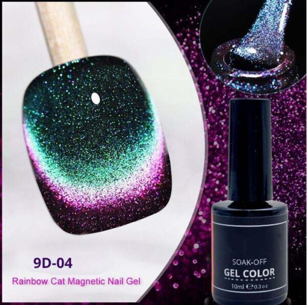 Nailcrafts 9D Cat Magnetic Gel Nail Polish Laser Magnet Semi Permanent Soak Off UV Led Manicure For Nail Art Gel - Image 3