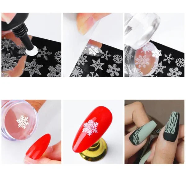 Nicoles Diary Trendy Nail Art Stamping Plates Create Stunning Manicures Effortlessly At Home. - Image 2