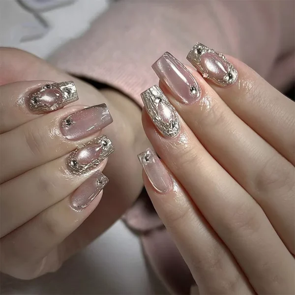 Nailcrafts Cat Eye Nail Glitter Powder Create Stunning Salon Quality Magnetic Nail Art Effects At Home. - Image 2