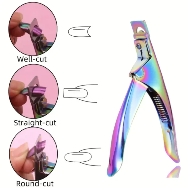 Nailcrafts Professional Nail Tools Including Acrylic Gel False Nail Cutter, Nail Clipper, Cuticle Pusher and Ingrow Nail - Image 2