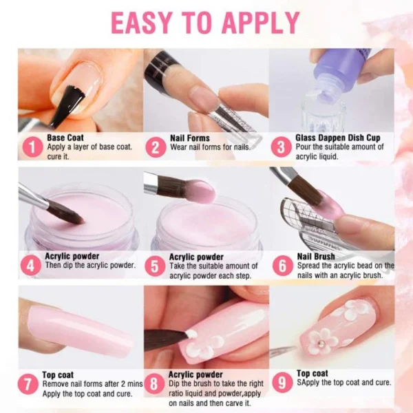Acrylic Liquid Monomer Professional Acrylic Nail Liquid for Acrylic Powder – EMA Monomer For Nail Extension - Image 6